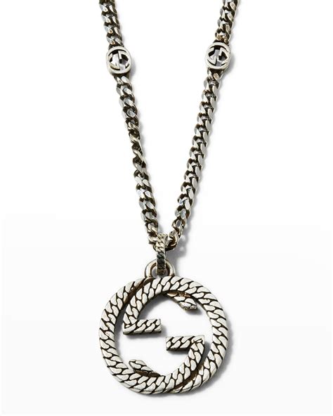 gucci long chain|Gucci chains for men.